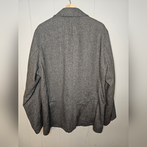 Vintage Daniel Cremiux Wool 3 Button Gray Blazer, Large - Picture 9 of 9